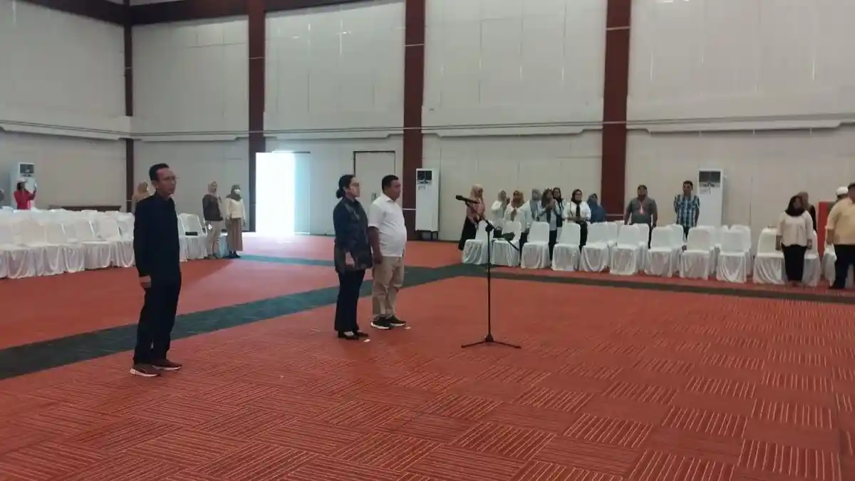 Sashabilla Mus - La Ode Yasir Lakukan Gladi Bersih Jelang Pelantikan Bupati dan Wakil Bupati Taliabu