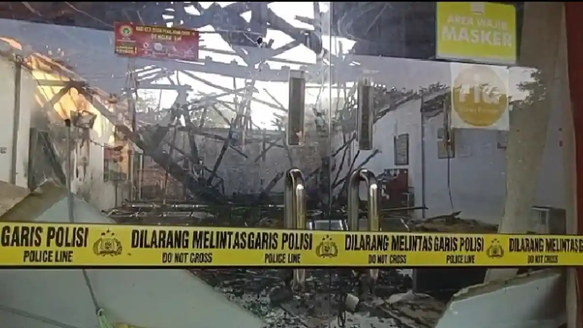 Kantor Pos di Cikarang Ludes Terbakar, Kerugian Ditaksir Capai Rp 1 Miliar