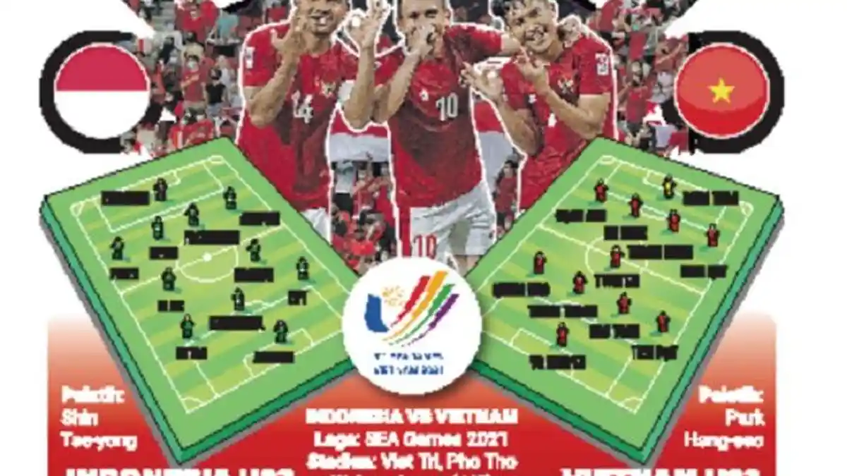 Vietnam vs Indonesia, Duel Ke-13 Shin Tae-yong dan Park Hang-seo