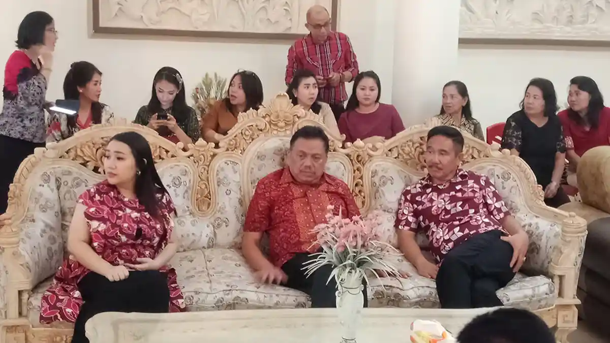 Gubernur Sulut Olly Dondokambey Hadiri Hari Ulang Tahun Hangky Arther Gerungan
