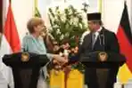 Kanselir Jerman Bertemu Presiden SBY