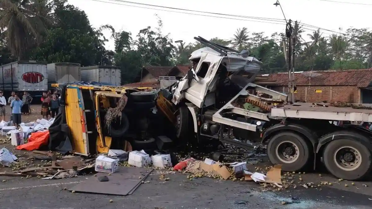 Kronologi Kecelakaan Maut di Subah Batang, Pengemudi Truk Tak Bisa Kendalikan Laju Kendaraan