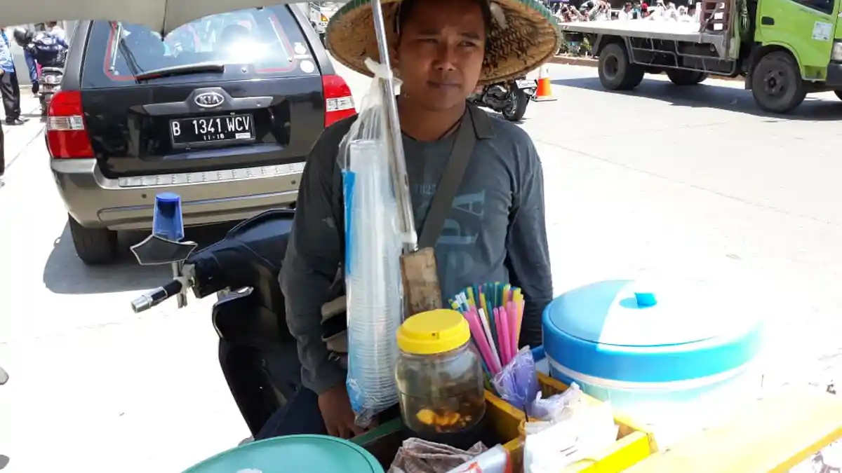 Suhari Juragan Dawet Beromzet Rp 17 Juta per Hari: Dulu Harga 1 Mangkok Rp 50