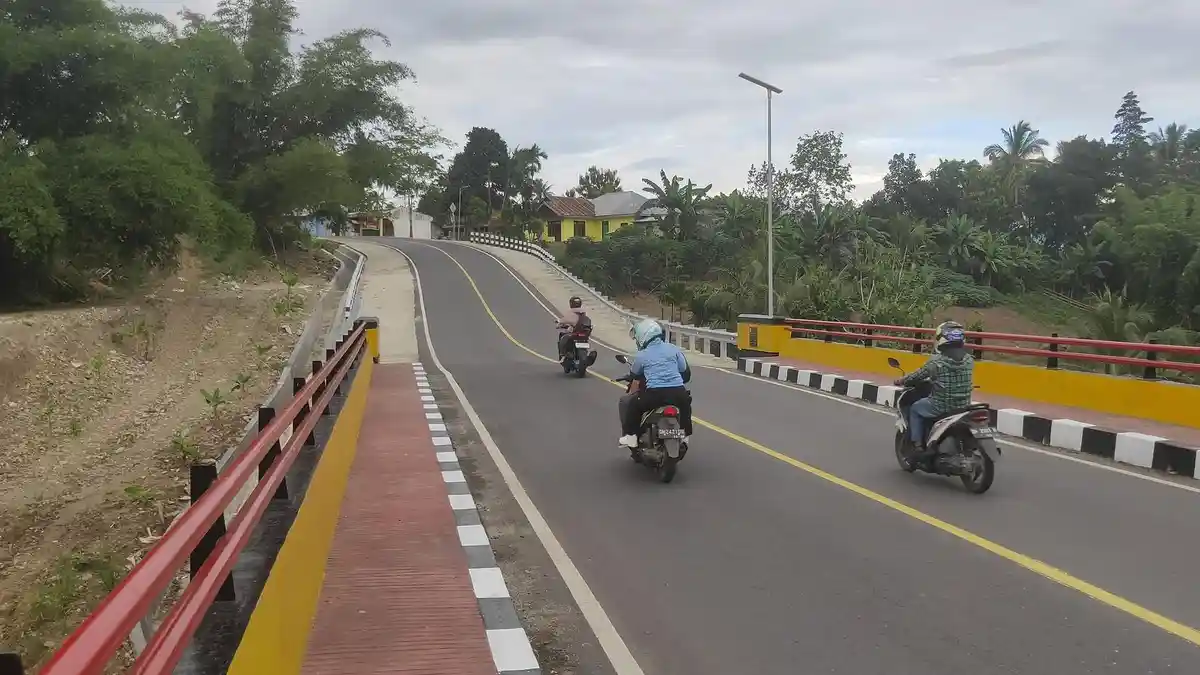 Penampakan Jembatan Paya Parungi Gorontalo yang Sempat Viral karena Cerita Mistis