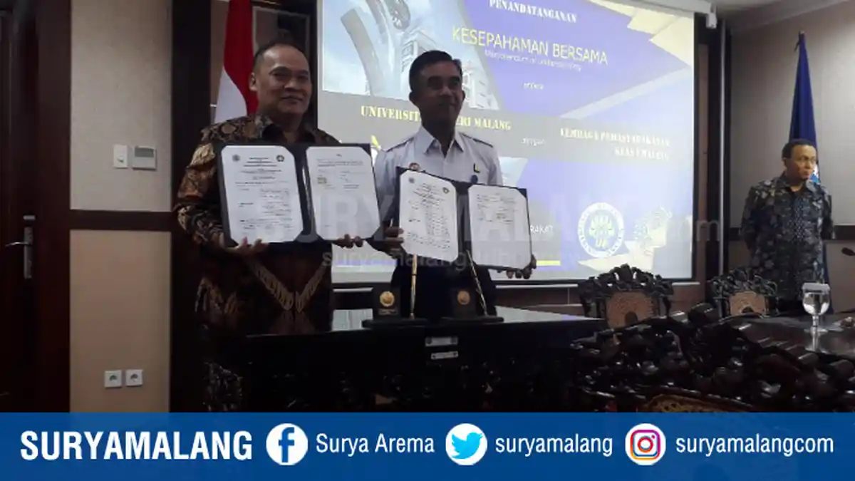 Lapas Kelas 1 Malang Gandeng Universitas Negeri Malang Untuk Beri Keterampilan Kemandirian