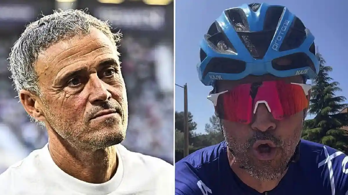 Pelatih PSG Luis Enrique Kecelakaan Sepeda, Jalani Operasi Patah Tulang Bahu