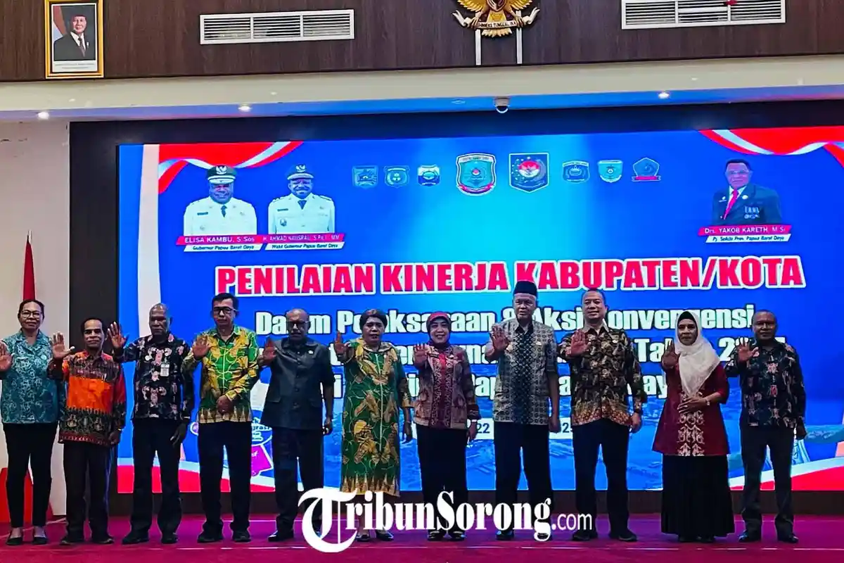 Evaluasi Aksi 8 Konvergensi: Kunci Papua Barat Daya Kejar Target Nol Stunting di 2025