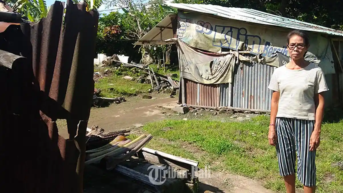 SENGKETA Tanah di Tegal Jambangan Gianyar Kembali Mencuat, Ada Warga Tidur di Reruntuhan Rumahnya