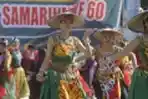 Tarian Kolosal Sambut HUT Kota Samarinda ke-352