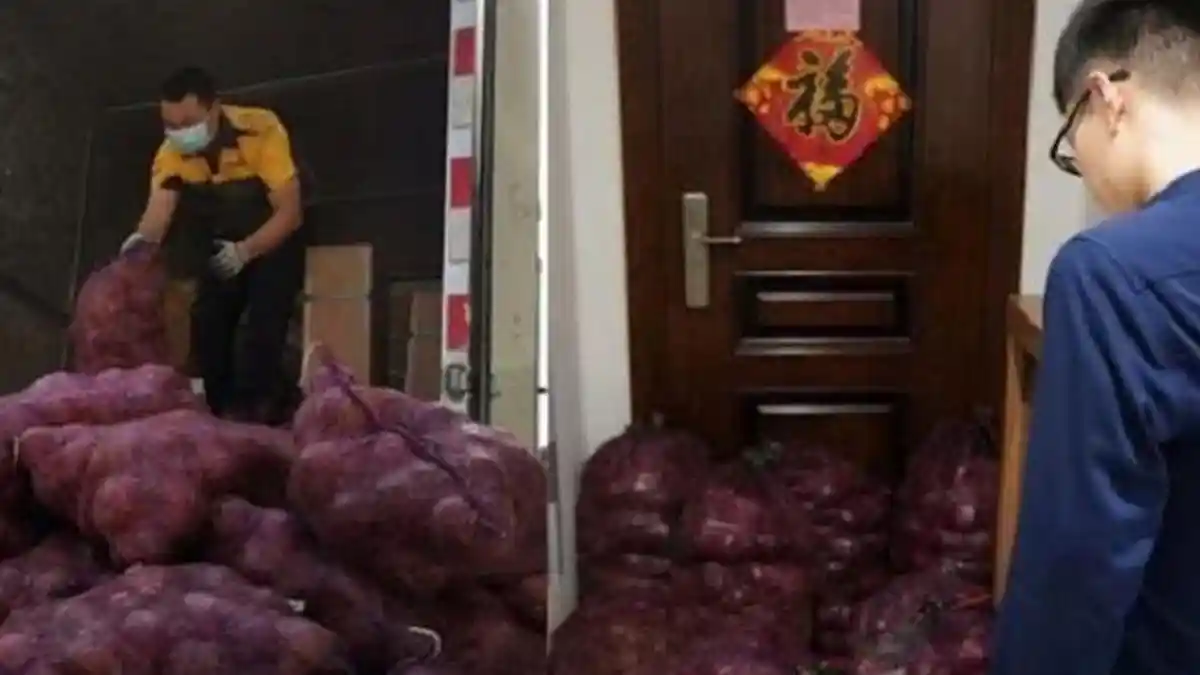 Gadis Ini Kirim 1.000 Kg Bawang Merah ke Rumah Pacarnya yang Ketahuan Selingkuh