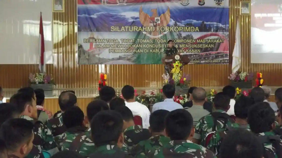 Dandim Uchi Cambayon Imbau Warga Tidak Mudah Terhasut dan Terprovokasi