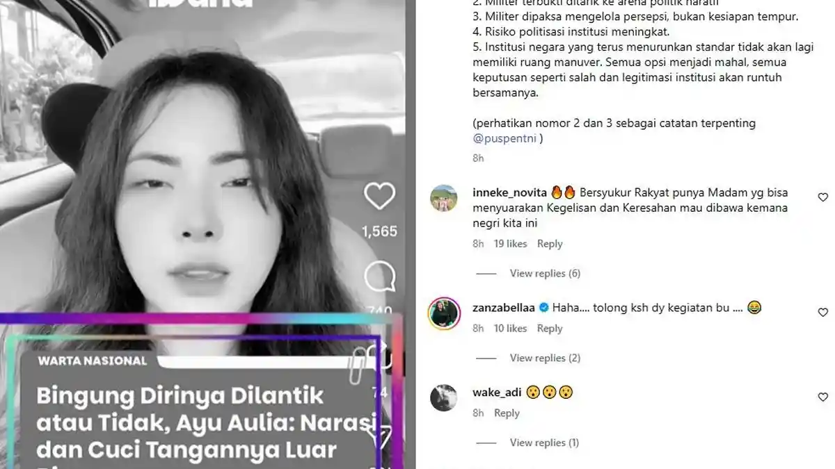 5 Catatan Pengamat Militer ke TNI Gegara Kasus Ayu Aulia: Nomor 2 dan 3 Penting 