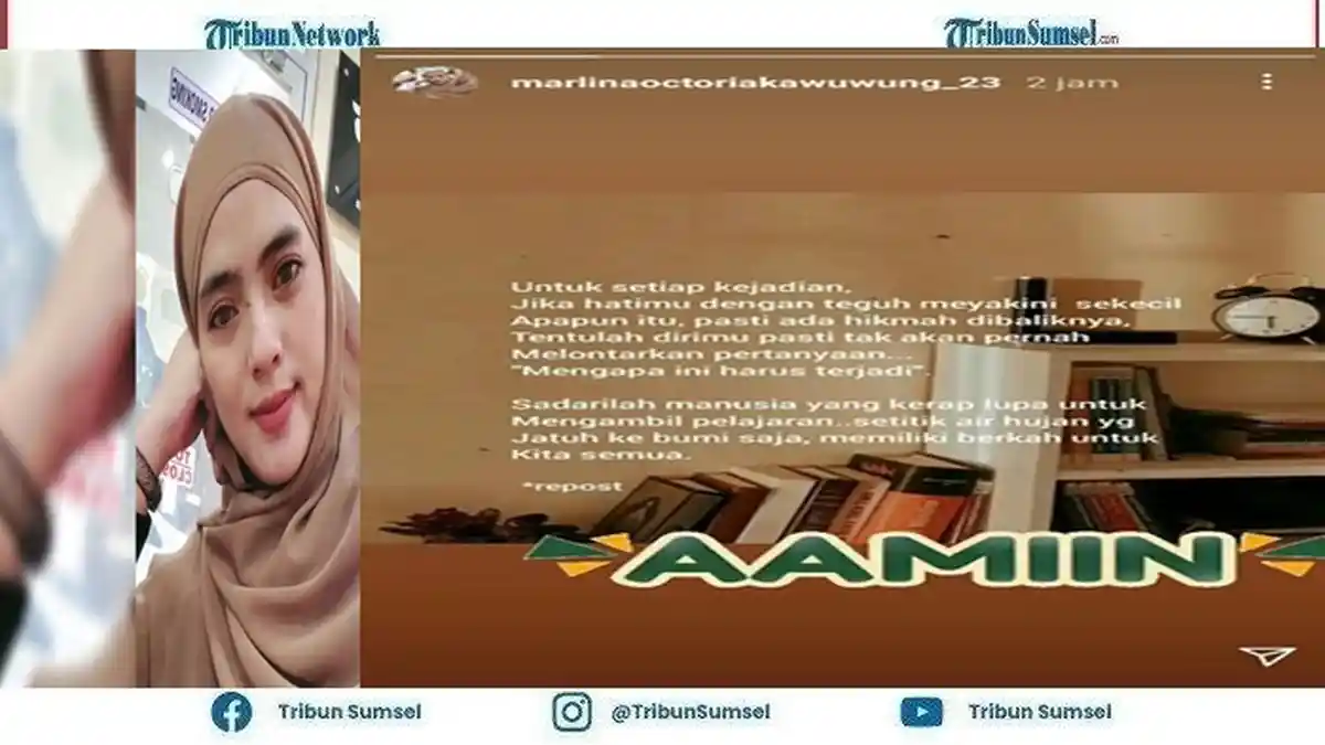 Curhat Marlina Octoria di Instagram, Singgung Soal Kesadaran : Ada Hikmah di Baliknya
