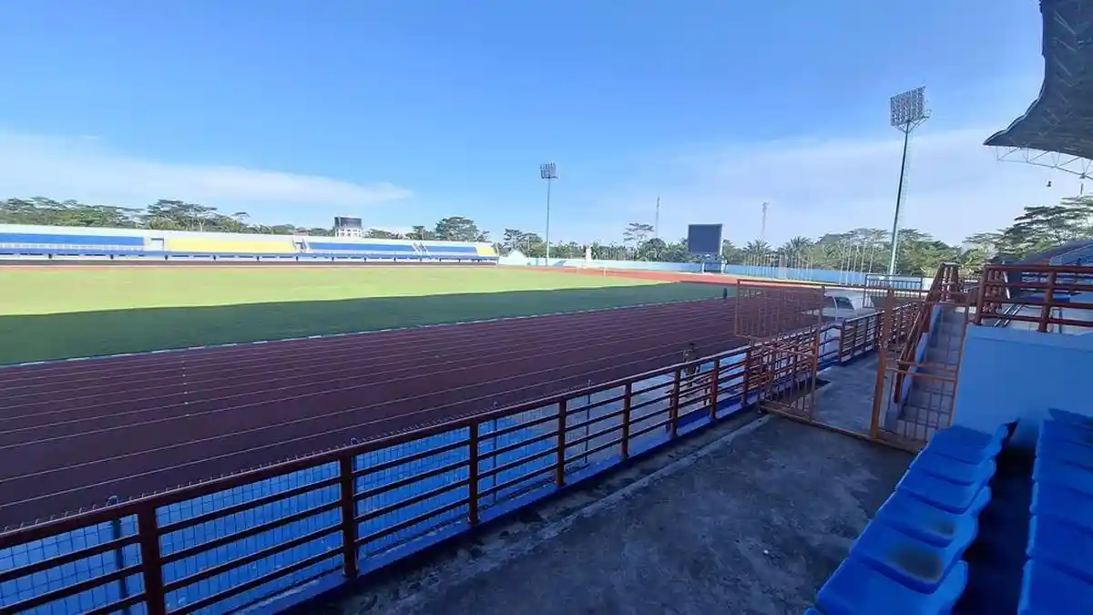 Stadion Kudungga Bersolek Sambut Liga Nusantara, Markas Persikutim Dinilai Layak laksanakan Laga Liga 2