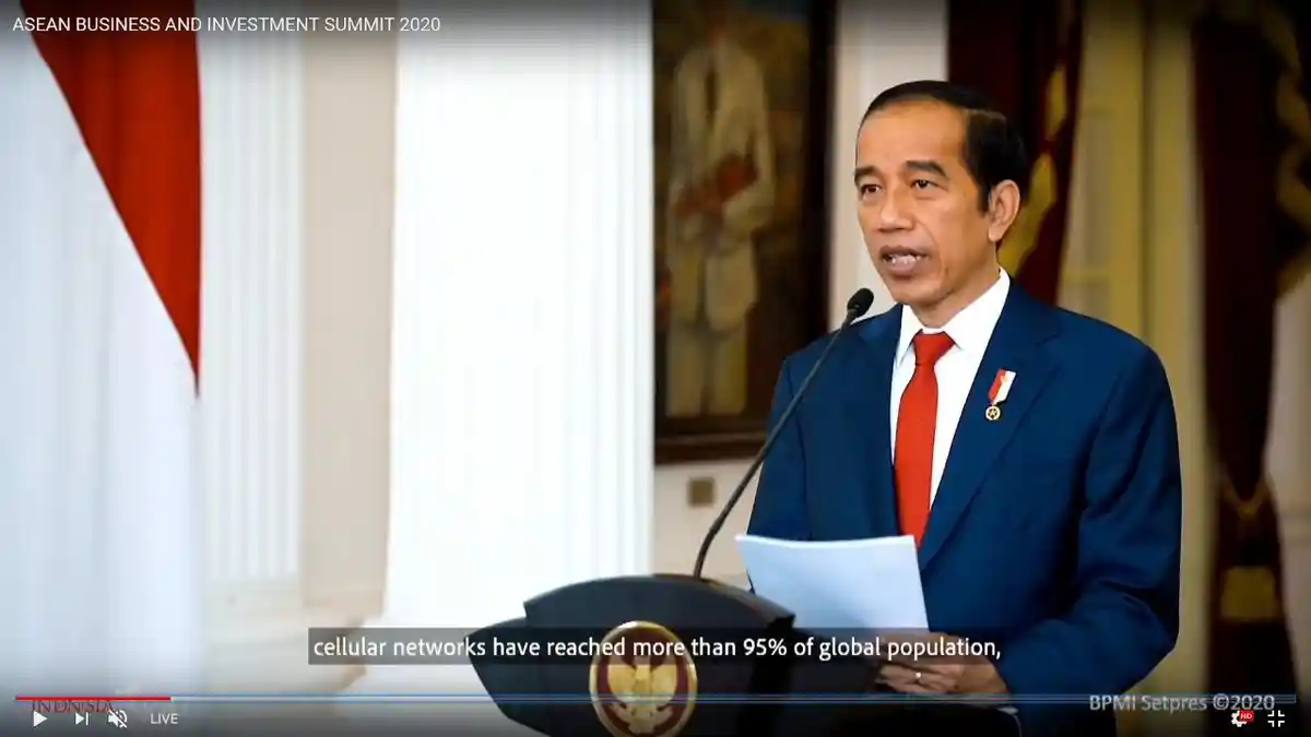 Presiden Jokowi Dorong ASEAN Jadi Pemain Ekonomi Berbasis Digital