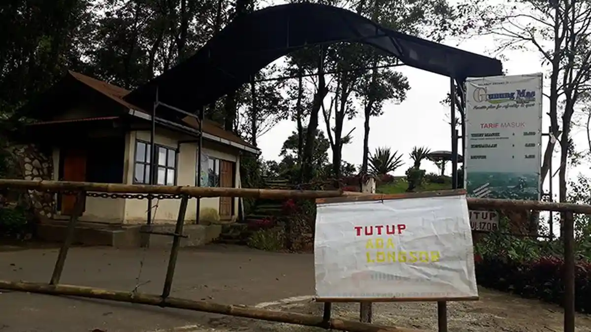 Lokasi Paralayang di Gunung Mas, Puncak Ditutup