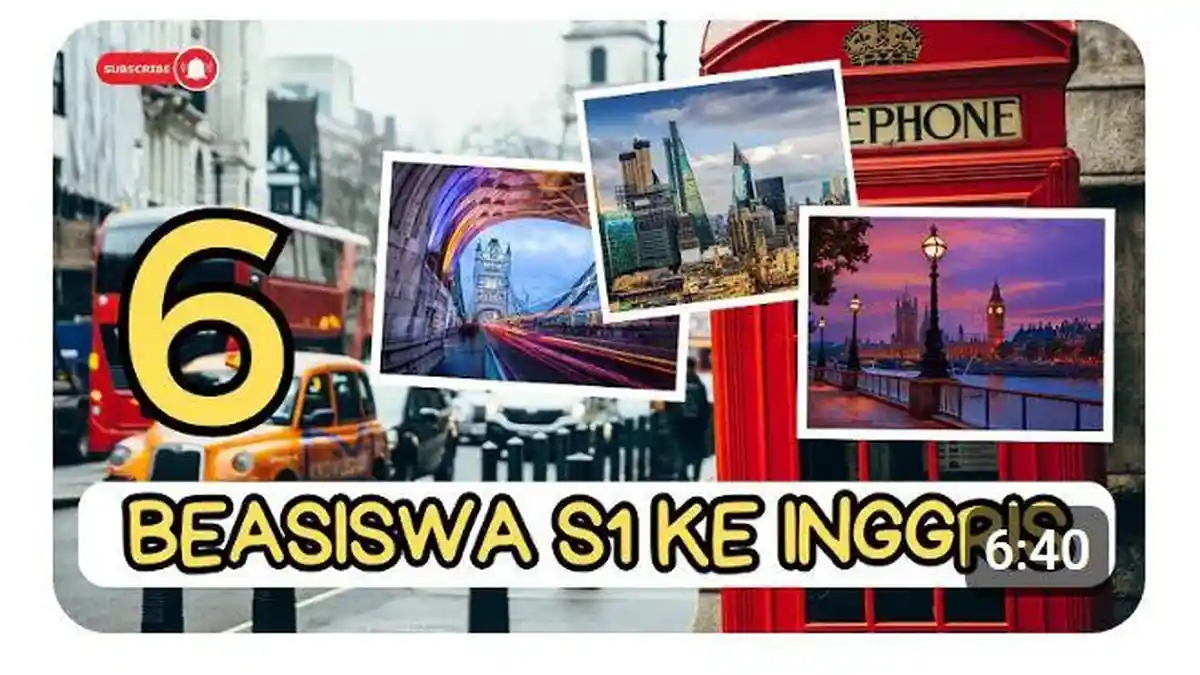 Gagal SNBT 2024? Bisa Daftar Kuliah S1 ke Inggris Gratis, Dapat Uang Makan & Penginapan, Ini Caranya