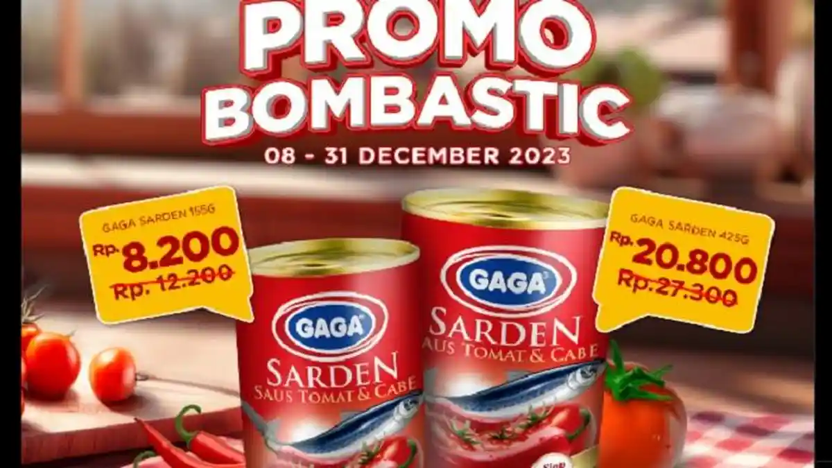 Promo Indomaret 14-15 Desember 2023, Nugget Rp14.000, Gaga Sarden Rp8 ...
