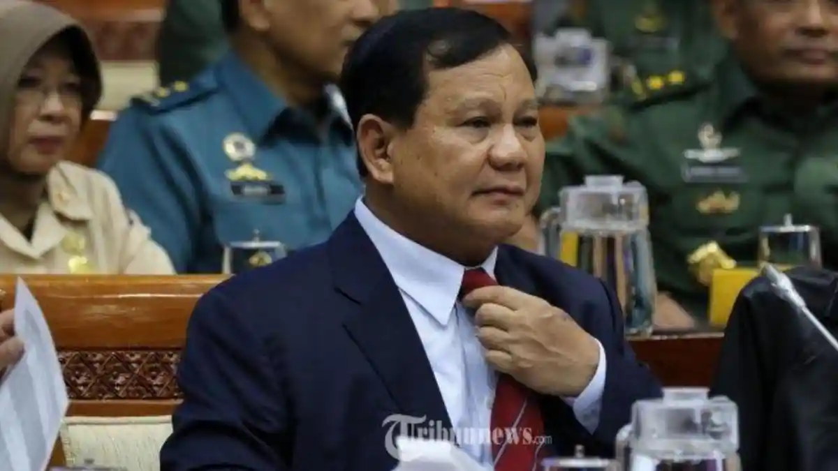 Ikut Rapat Kerja Pertama bersama Komisi I DPR RI, Prabowo Subianto Kutip 3 Kata Doktrin Perang