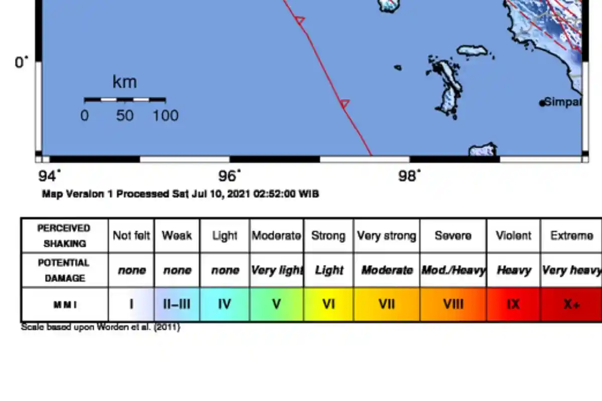GEMPA Bumi 5.6 SR Pukul 10.41 Wita Sabtu 10 Juli 2021, Info BMKG Berikut Lokasi Titik Pusat Gempa