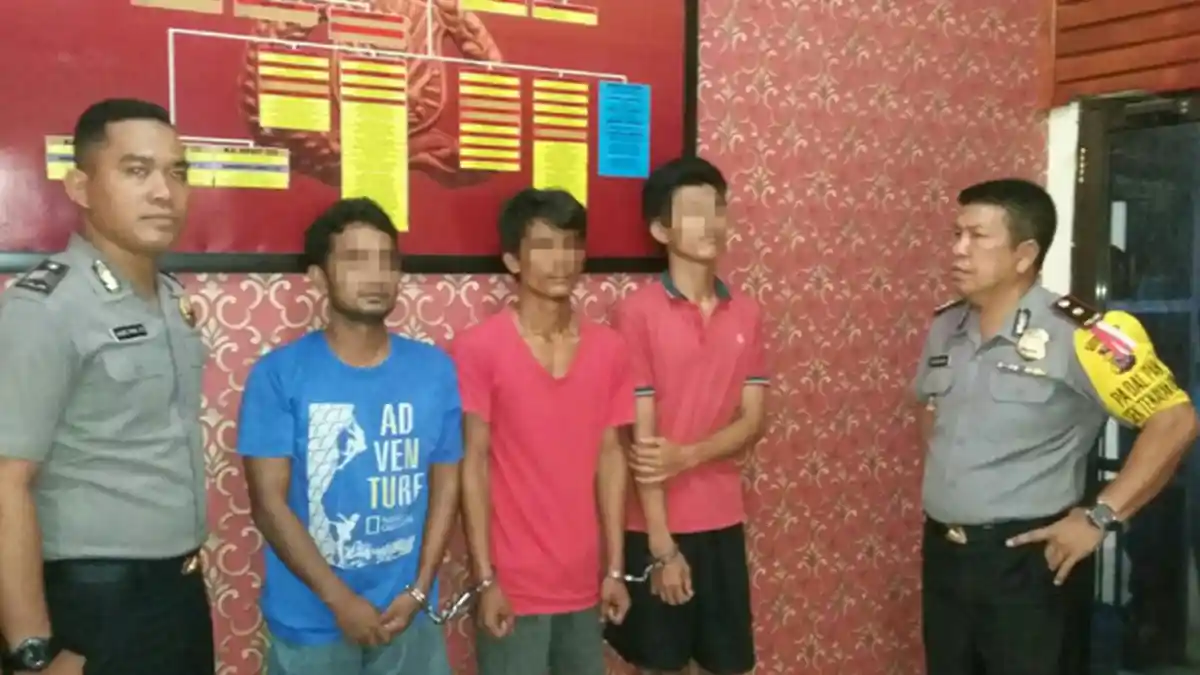 Kawanan Pelaku Curas Diciduk, Polisi Sita Airsoft Gun