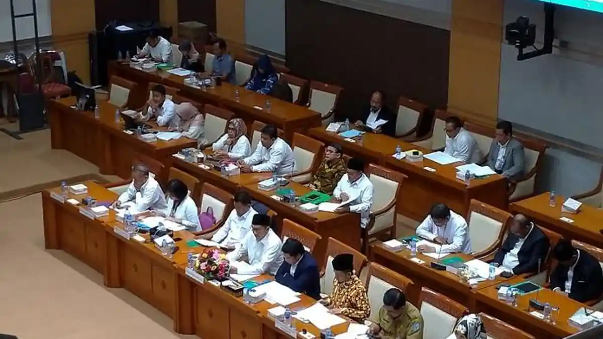 Rapat dengan Menteri Agama, Komisi VIII DPR RI Bentuk Panja RUU Pesantren dan Pendidikan Keagamaan