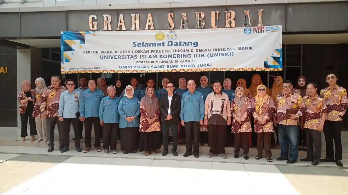 UNISKI Jalin Kerjasama Tri Darma Perguruan Tinggi dengan Universitas Sang Bumi Ruwa Jurai