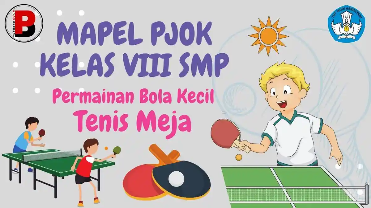 Soal & Kunci Jawaban PJOK Kelas 8 SMP Halaman 127 128, Pukulan Backhand pada Permainan Tenis Meja