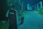 Anjing Pelacak Diterjunkan Selidiki Penemuan Mayat di Penggilingan Batu Desa Baleraksa Purbalingga