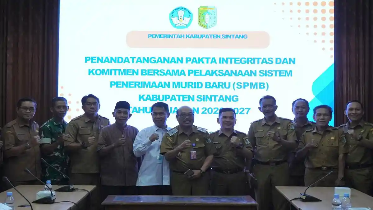 Sekda Sintang Tegaskan Tak Boleh Ada Anak Tak Tertampung dalam ...
