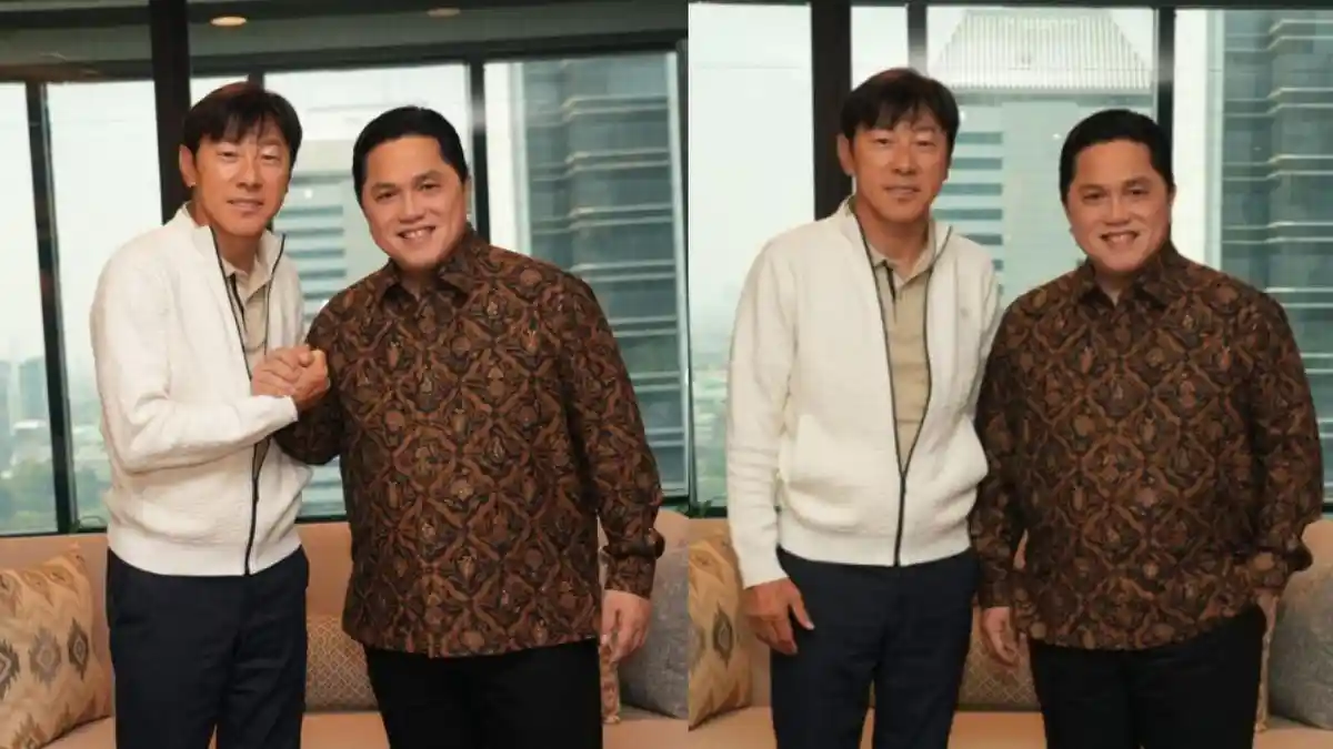 Resmi! Ketum PSSI Erick Thohir Melepas Shin Tae-yong Sebagai Pelatih Timnas Indonesia, Ini Alasannya