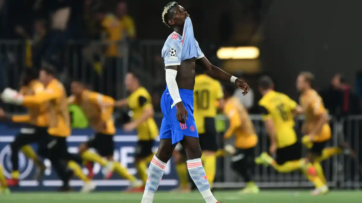 HASIL Liga Champions - Kejutan Young Boys Buat Aksi Comeback, Kalahkan 10 Pemain Man United