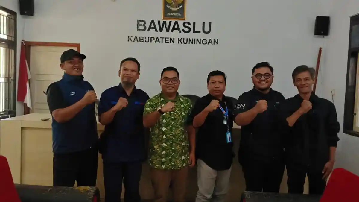 Terima Kunjungan Tribun Jabar dan TribunCirebon.Com, Ketua Bawaslu Kuningan Singgung Netralitas ASN