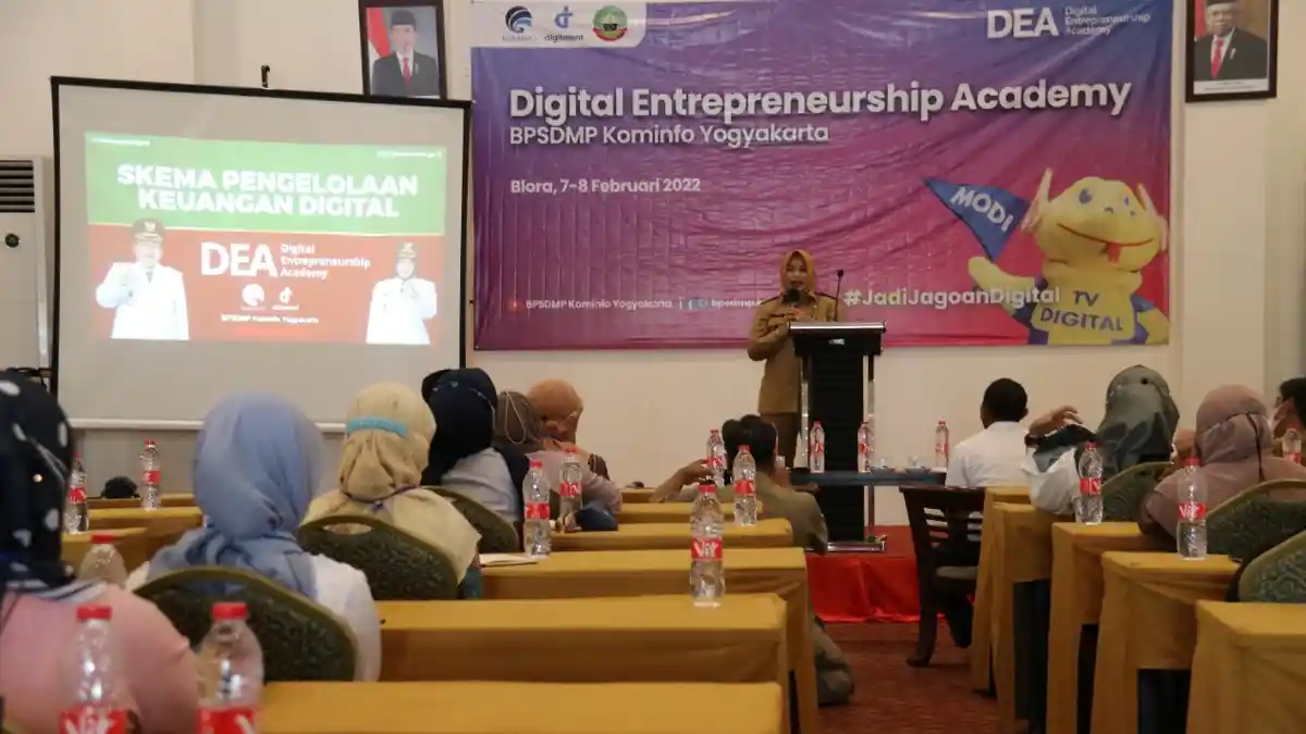 Gelar Pelatihan DEA, Wabup Blora Berharap Pelaku UMKM Melek Literasi Keuangan Digital