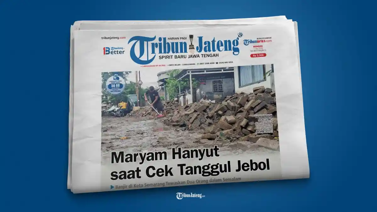 Maryam Terseret Arus saat Cek Tanggul Sungai Plumbon yang Jebol