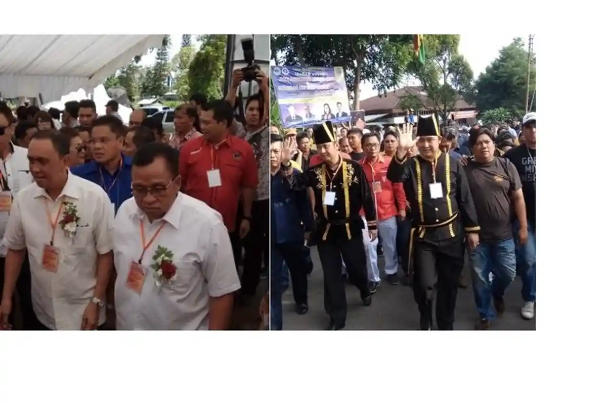 2 Pasangan Bakal Calon Bupati dan Wakil Bupati Minahasa Sudah Lengkapi Berkas