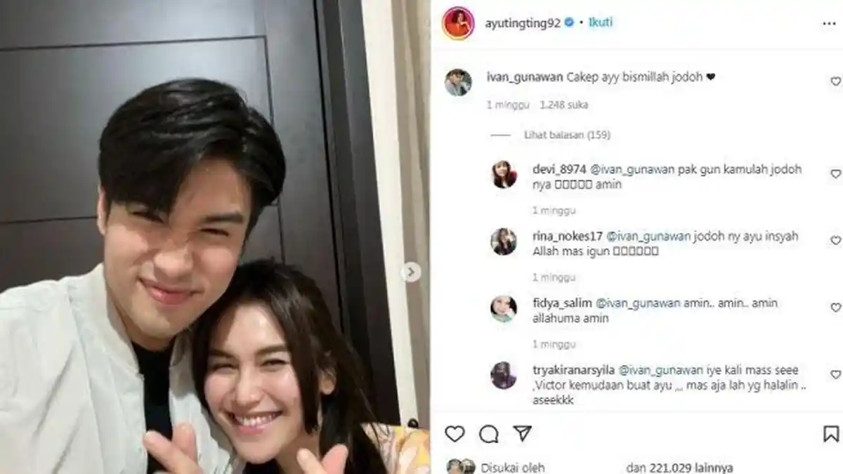 Ivan Gunawan Doakan Ayu Ting Ting Victor Agustino Berjodoh, Ini Alasannya
