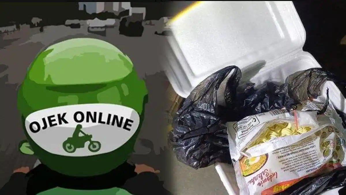 FIRASAT tak Enak Driver Ojol Sebelum Ambil Orderan, Ternyata Antar Paket Sabu Dibungkus Mie Instan