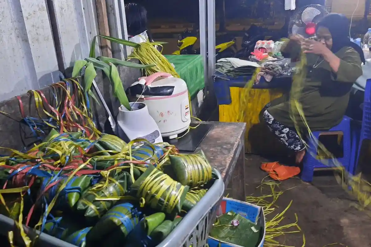 Jelang Lebaran Idul Futri 2023, Penjual Buras di Paser Banjir Orderan