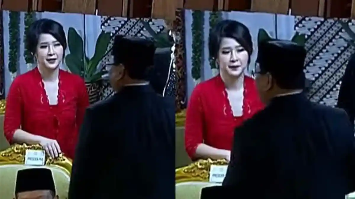 Momen Aneh Pertemuan Prabowo dengan Grace Natalie, Videonya Viral