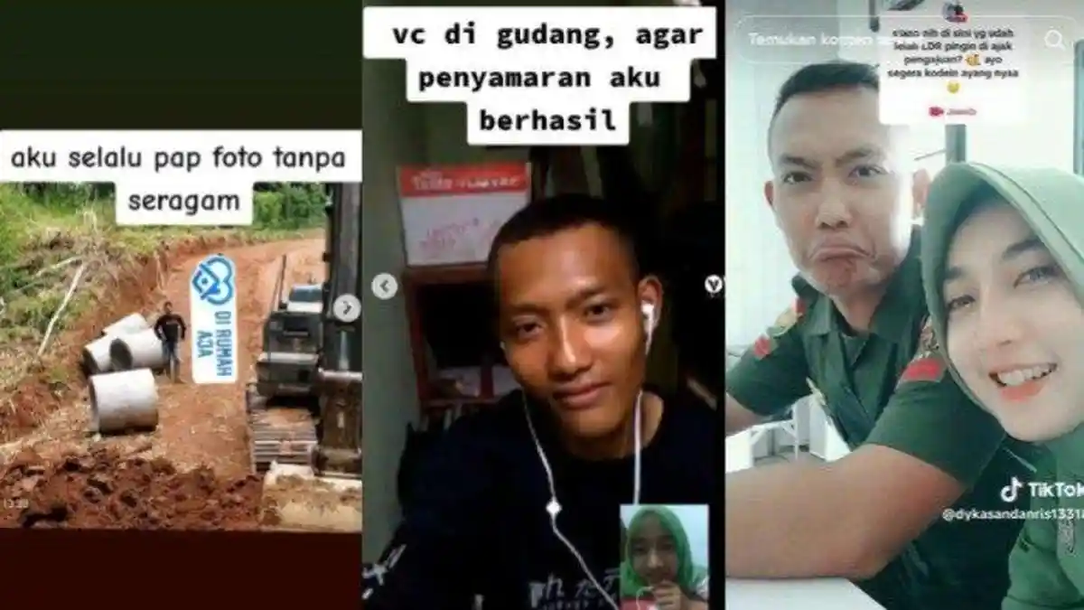 VIRAL Kisah Anggota TNI Nyamar Jadi Buruh Serabutan demi Gaet Hati Gadis Pujaan, Netizen Salut