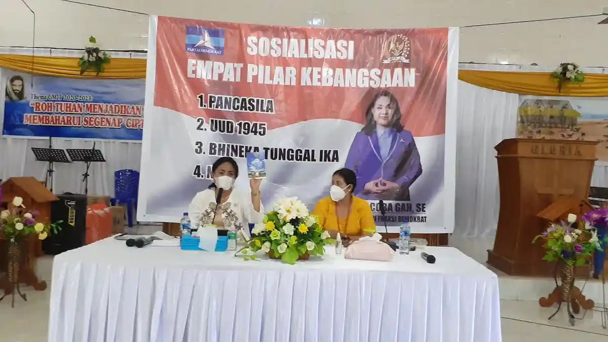 DPR RI Anita Gah Kembali Bekali Warga Kota Kupang Tentang Pengetahuan Empat Pilar Kebangsaan