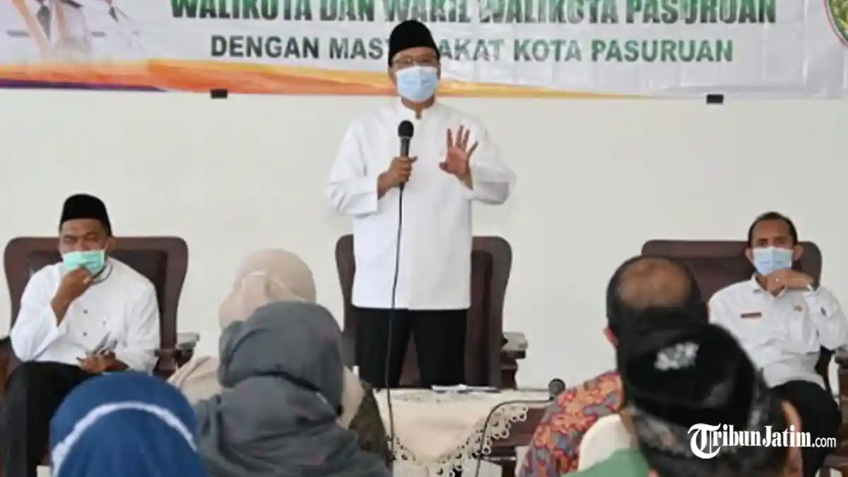 Poles Kawasan Pangsud Jadi Lebih 'Cantik', Wali Kota Pasuruan Gus Ipul Ajak Masyarakat Terlibat