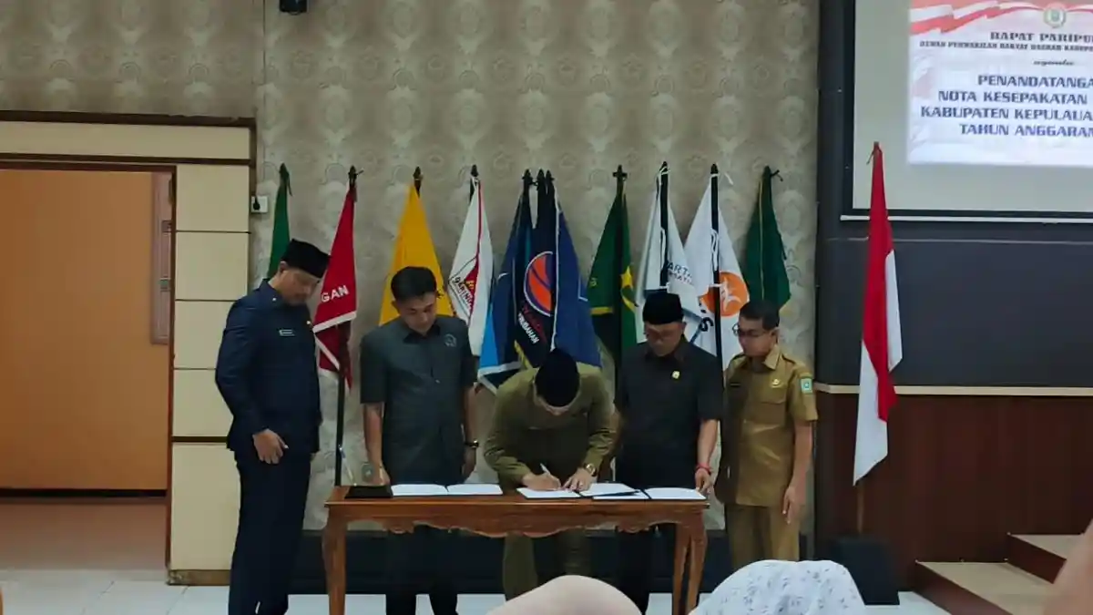 DPRD dan Pemkab Anambas Sepakati KUA-PPAS 2026 Rp966 Juta Lebih