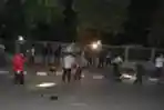 TKP Penembakan Polisi