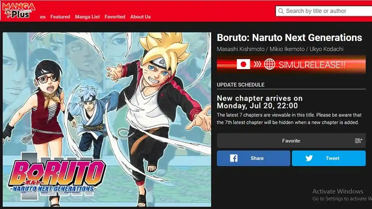 LINK Baca Komik Manga Boruto Chapter 48 yang Rilis Senin 20 Juli 2020, Isshiki Otsutsuki Penyusup?