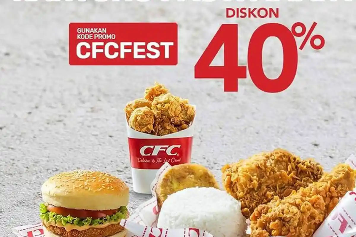 PROMO CFC Hari Ini 26 November 2020 Hingga 13 Desember 2020, Tambahan Diskon Rp 40 Ribu