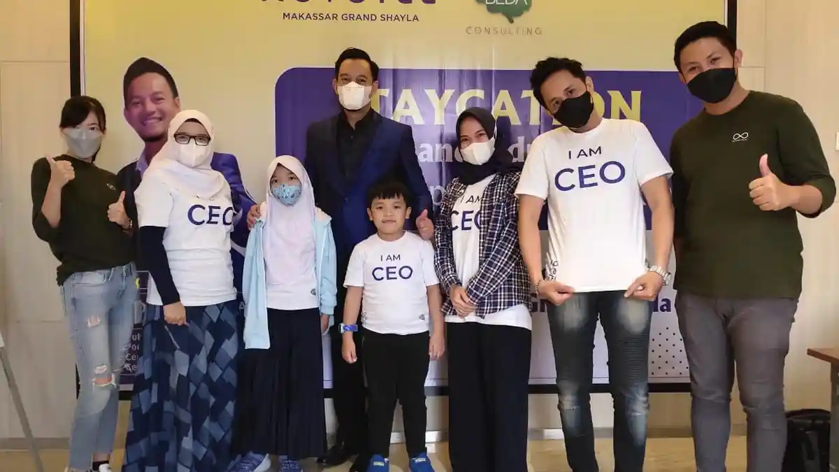 Novotel Makassar Gandeng Beda Consulting Latih Kemampuan Public Speaking Anak