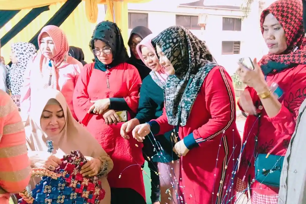 Ketua TP PKK Sidrap Apresiasi Event Sidrap Expo 2019