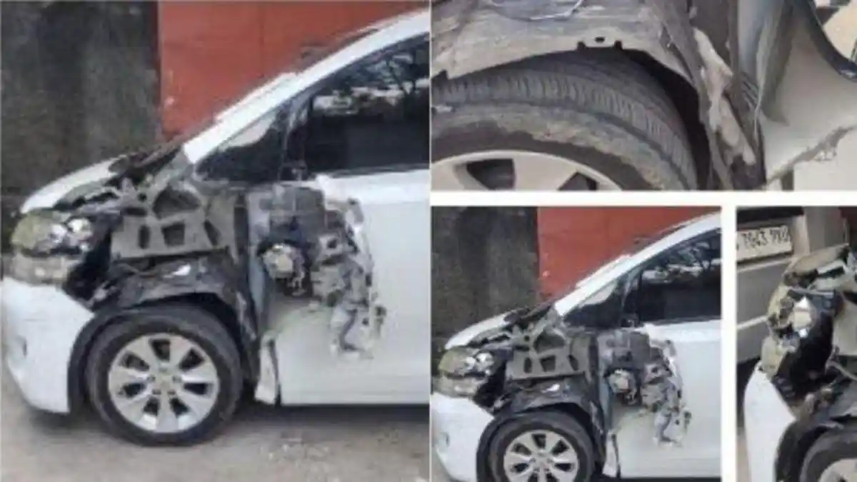 Presenter Mandala Shoji Kecelakaan di Pintu Tol Cibubur, Mobilnya sampai Ringsek